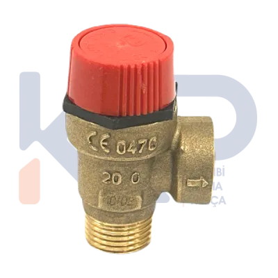 Emniyet Ventili Novasfer Dış Dişli 1/2 Baymak, Baxi 9950600, 5619620