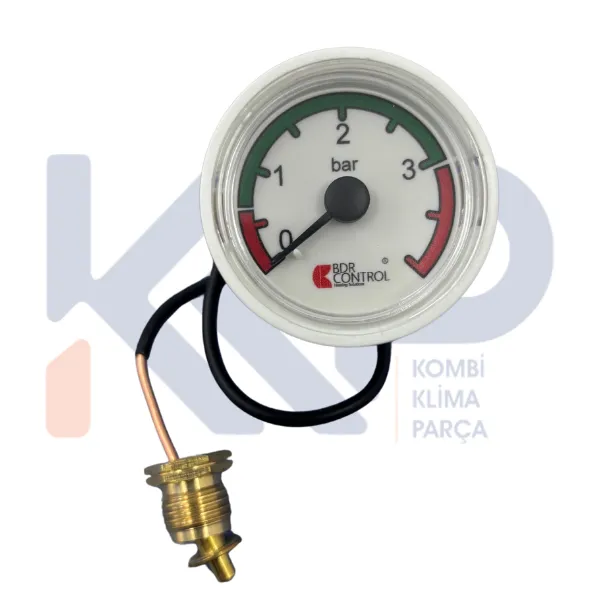 Manometre BDR Control Çap 40, Male 1 + Male 2