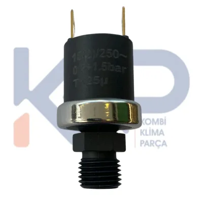 Su Basınç Sivici BDR Control 2’li Bağlantılı Plastik 1/4 Baxi, Baymak 995 1690, JJJ009951690, Ariston 995903, 64202146, Sime 6037502