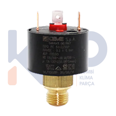 Su Basınç Sivici Ceme 3 lü Bağlantı Pirinç Protherm 0020027571 ECA 7006901799
