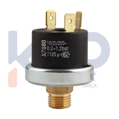 Su Basınç Sivici Mater 3 lü Bağlantılı Pirinç 1/4 Ferroli 39806180, Hermann, Saunier Duval H049003163, Protherm 0020027571, ECA 7006901799, Biasi BI1001122