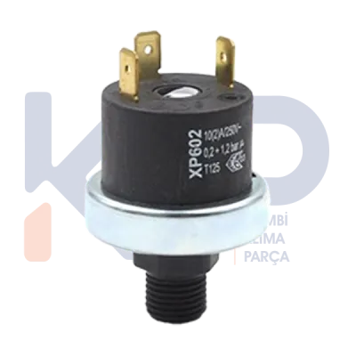 Su Basınç Sivici Mater 3 lü Bağlantılı Plastik Baxi JJJ005114748, JJJ009951690, 9951690, Protherm 0020027571, Demirdöküm, Demrad D003200038 3003200038